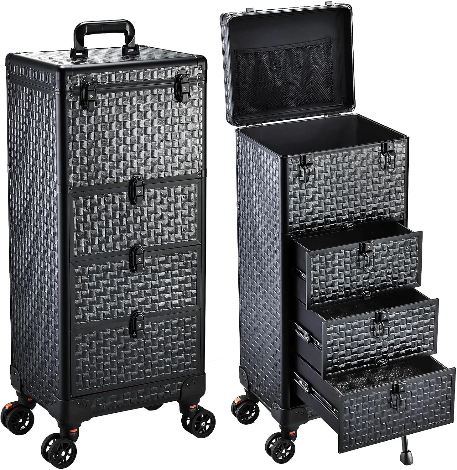 Spa & Wellness Center Hotel Solverde - Rolling Salon Cart with 3 Drawers,