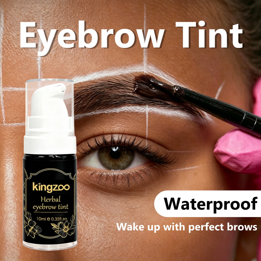 Brow Lamination Kit - ​​Waterproof Henna Brow Tint Set Long