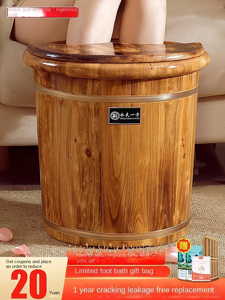 Wood Foot Spa Barrel - Fumigat - Wellness Spa And Massage review and price