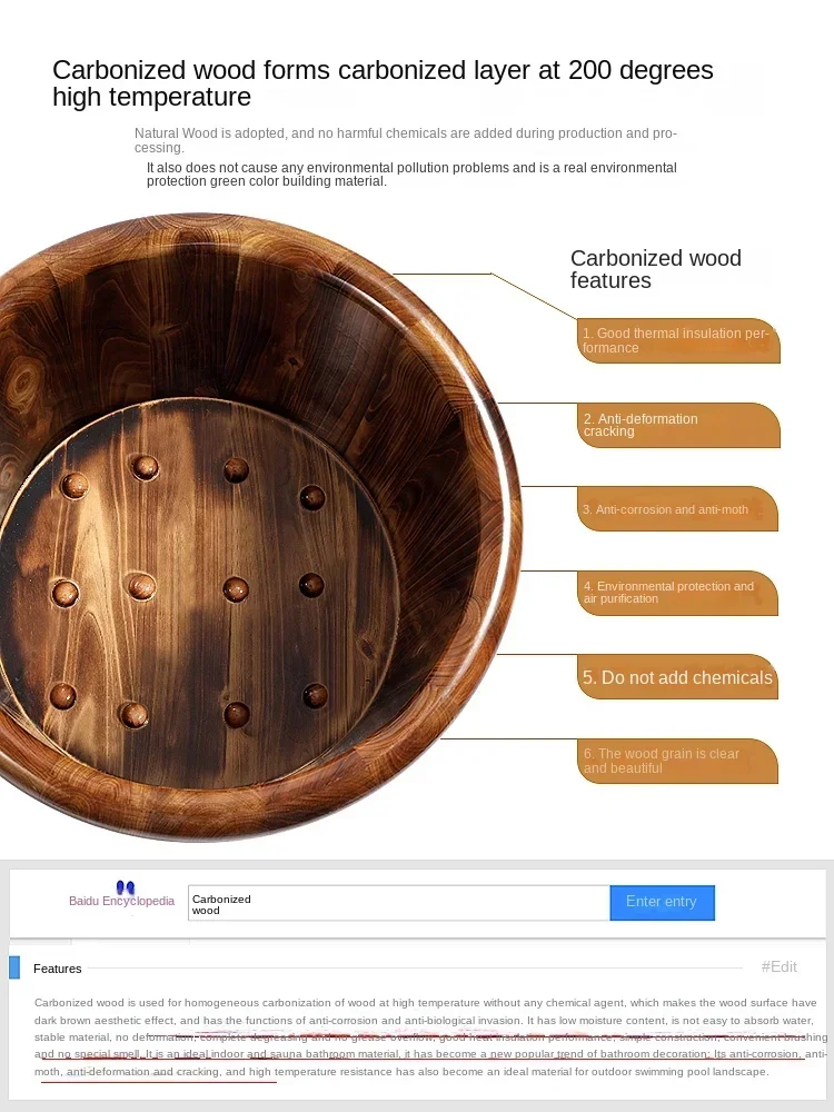 Wood Foot Spa Barrel - Fumigat - Wellness Spa And Massage review and price