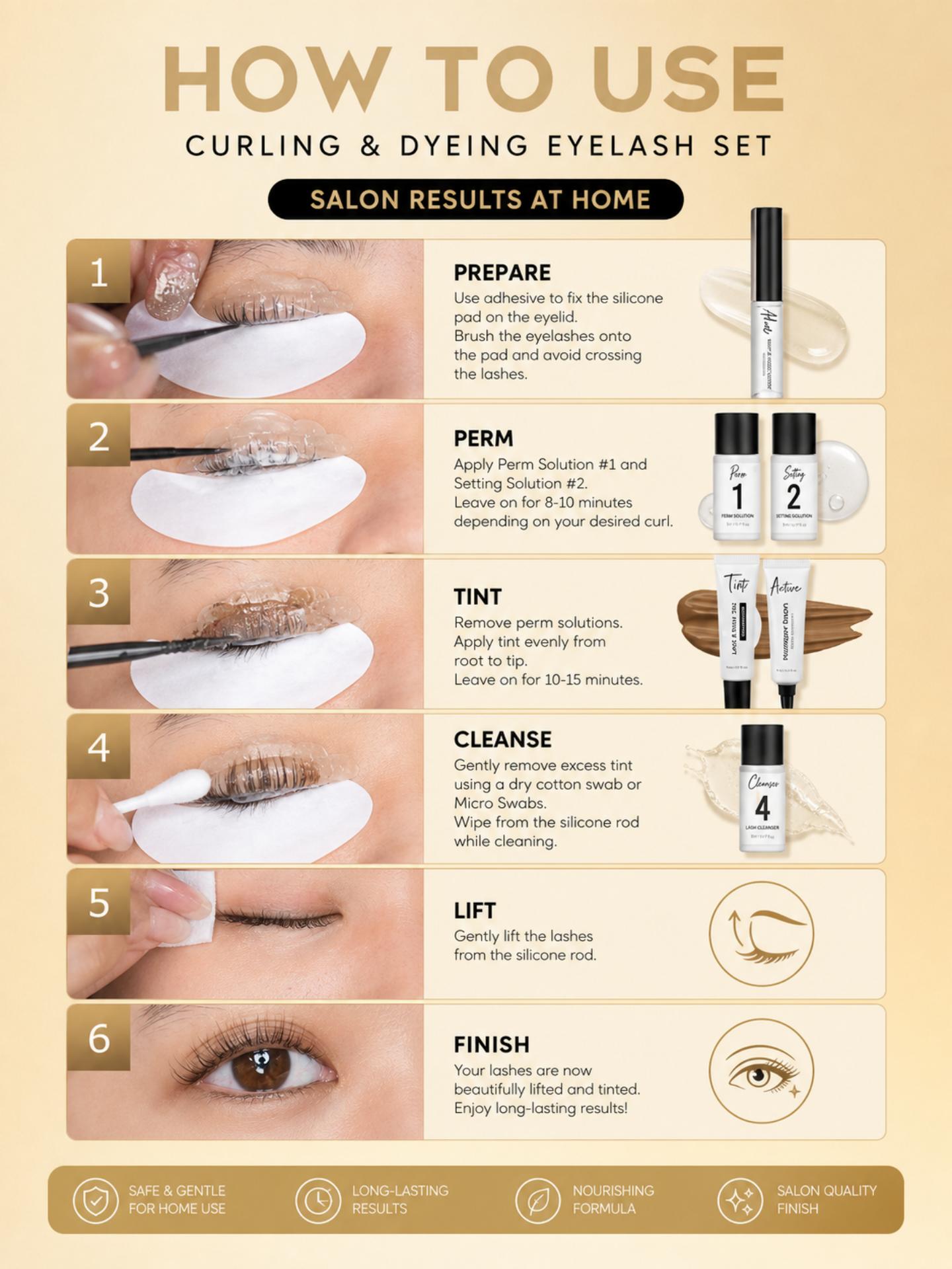 GOLLEE Lash Lift Color Kit Bro - Brow Lamination Kit review and price