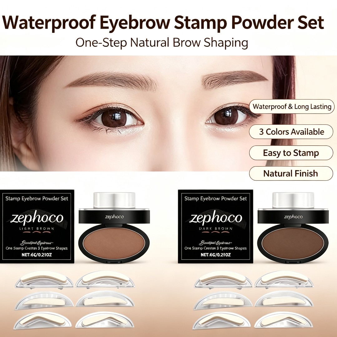 Eyebrow Powder Stamp Kit Water - Brow Lamination Kit review and price