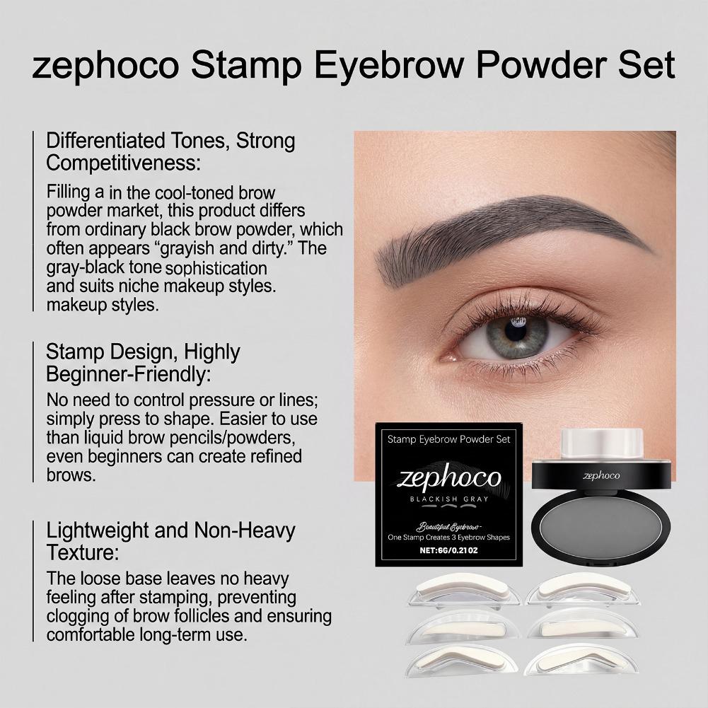 Eyebrow Powder Stamp Kit Water - Brow Lamination Kit review and price
