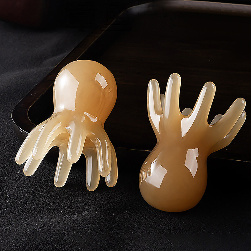 2Pcs Resin Octopus Comb Scalp  - Wellness Spa And Massage review and price