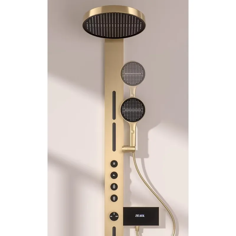Brass Rainfall Shower Panel Se - Spa & Wellness Center Hotel Solverde review and price